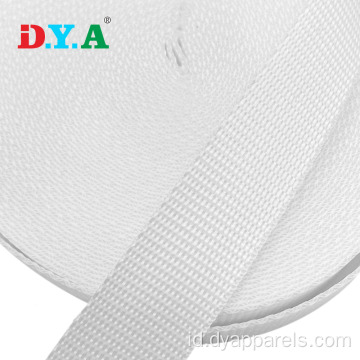Tali webbing polypropylene putih berkualitas tinggi murah